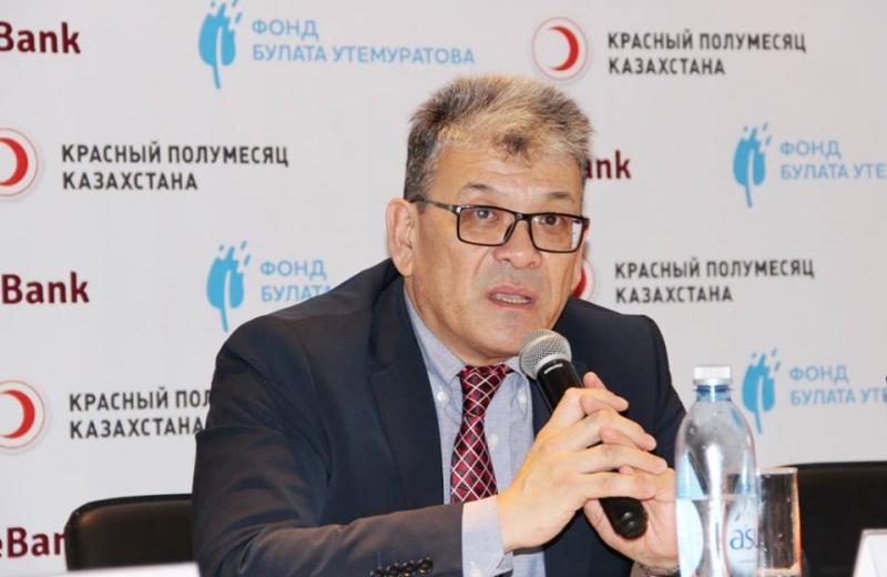 подписание меморандума о сотрудничестве с Обществом Красного Полумесяца Казахстана 